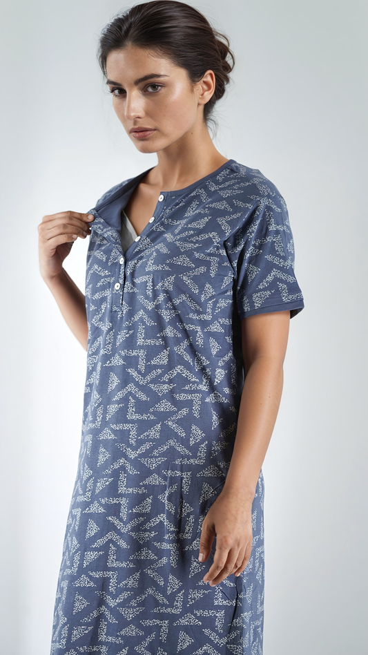 Triadic Blue - MommyTee